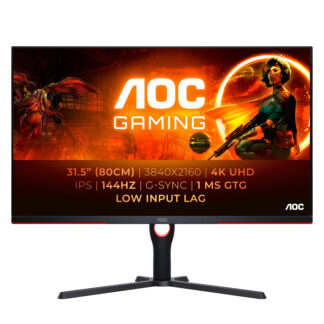 AOC 31.5 IPS MONITOR U32G3X/BK