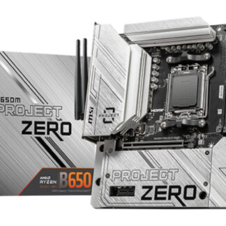 MSI AM5 B650M PROJECT ZERO M-ATX