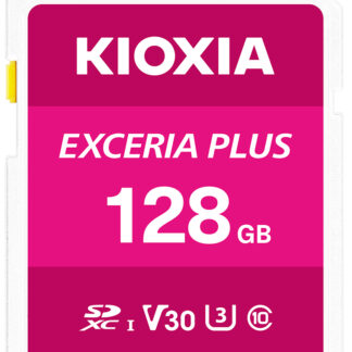 Kioxia 128GB Exceria plus U3 V30 SD Card