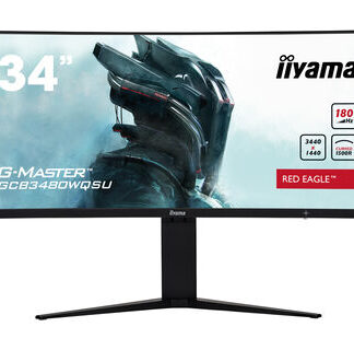 iiyama G-MASTER GCB3480WQSU-B1 computer monitor 86.4 cm (34") 3440 x 1440 pixels UltraWide Quad HD LCD Black