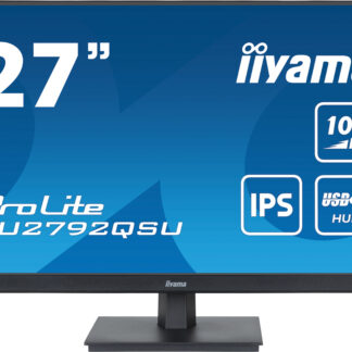 iiyama ProLite computer monitor 68.6 cm (27") 2560 x 1440 pixels Dual WQHD LED Black