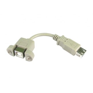 CDL USB B Panel mount stub