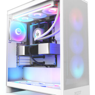 NZXT H7 Flow RGB (2024) Mid-Tower White