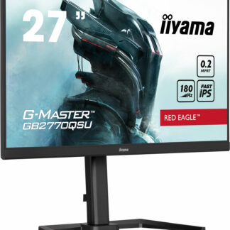 iiyama G-MASTER Unleash your full gaming potential with the Fast IPS GB2770QSU Red Eagle