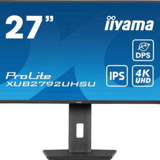 iiyama ProLite XUB2792UHSU-B6 computer monitor 68.6 cm (27") 3840 x 2160 pixels 4K Ultra HD LED Black