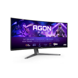 AOC 34 OLED MON SPK CUR AG346UCD