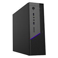 CiT MTX-008B Mini-ITX Desktop  Tower with 300w TFX Bronze 80 PSU  Black