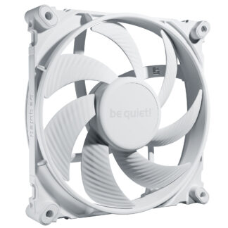 be quiet! Silent Wings 4 140mm PWM High-Speed Fan - Ultra-Quiet, High Air Pressure, Fluid-Dynamic Bearing, Anti-Vibration Mounting, White
