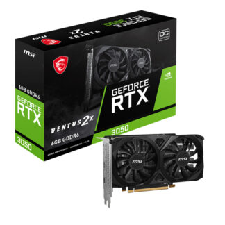 MSI RTX 3050 6GB VENTUS 2X E 6G OC