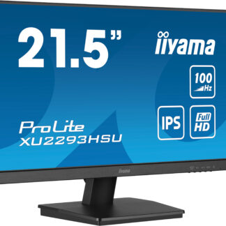 iiyama ProLite 21.5” IPS Full HD monitor with USB-Hub, 1ms MPRT and 100Hz refresh rate
