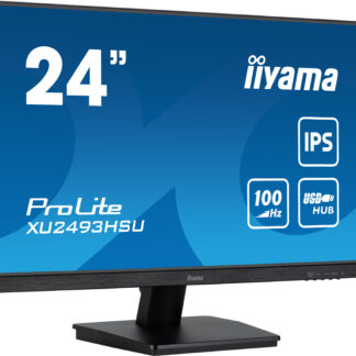 iiyama ProLite 24” Full HD IPS-monitor with USB-Hub and 100Hz refresh rate