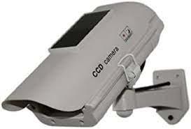 ONEQ WQ OC42A OUTDOOR DUMMY CCTV CAMERA SOLAR POWERED