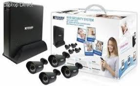 KGUARD MARS HOME NVR COMBO KIT 4 CHANNEL WITH 4 CAMS