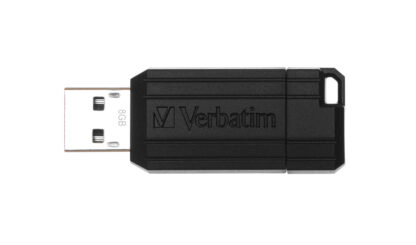 Verbatim USB 2.0 Drive 8GB Store'n'Go Pinstripe Black