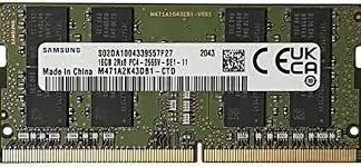 Samsung 16GB 2666MHz DDR4 non-ECC Unbuff SoDIMM Memory