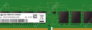 Samsung 8Gb DDR4 ECC UDIMM 3200Mhz Server Memory