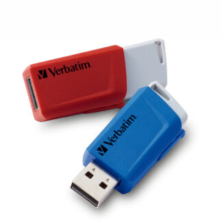 Verbatim USB Drive 3.0 Store 'N' Click 2X32GB R/B 3.2 Gen 1