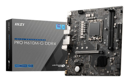 MSI PRO H610M-G DDR4 - motherboard - micro ATX - LGA1700 Soc