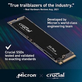 CRUCIAL  500 GB SSD Crucial P3 Plus 3D NVMe PCIe M.2 (CT500P