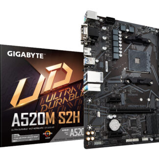 GIGABYTE AM4 A520M S2H M-ATX