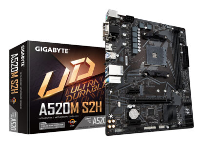 GIGABYTE AM4 A520M S2H M-ATX