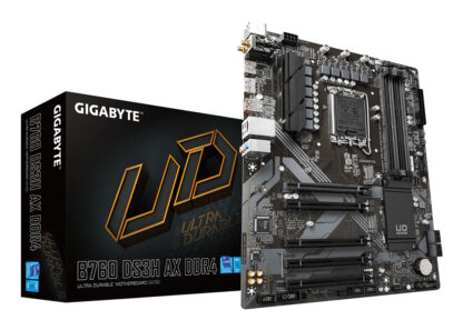 GIGABYTE Mainboard B760 DS3H AX DDR4 - ATX - Socket Intel 17