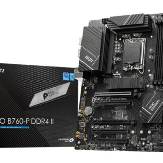 MSI Mainboard PRO B760-P DDR4 II - ATX - LGA 1700 - Intel B7