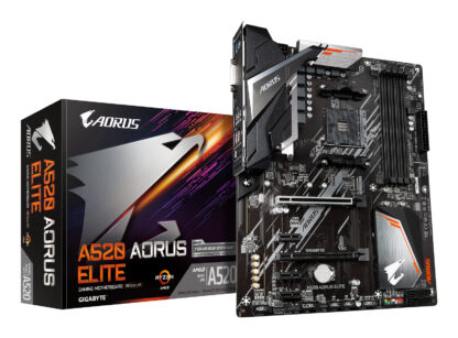 Gigabyte A520 AORUS ELITE - 1.0 - motherboard - ATX - Socket