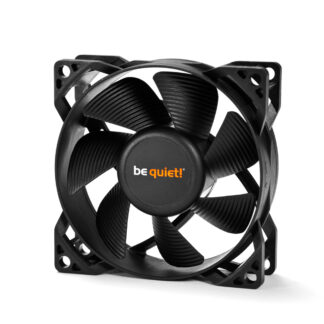 Be Quiet! BL044 Pure Wings 2 8cm Case Fan, Rifle Bearing, Black, Ultra Quiet