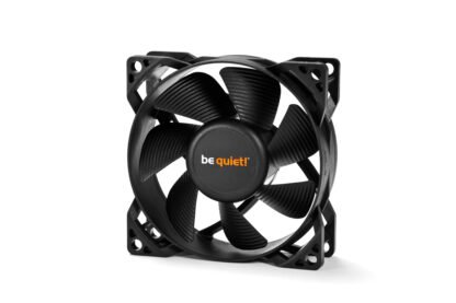 Be Quiet! BL044 Pure Wings 2 8cm Case Fan, Rifle Bearing, Black, Ultra Quiet