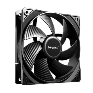 Be Quiet! BL104 Pure Wings 3 12cm Case Fan, Rifle Bearing, Black, 1600 RPM, Ultra Quiet