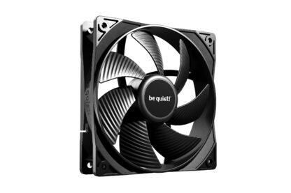 Be Quiet! BL104 Pure Wings 3 12cm Case Fan, Rifle Bearing, Black, 1600 RPM, Ultra Quiet