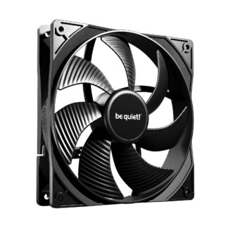 Be Quiet! BL107 Pure Wings 3 14cm Case Fan, Rifle Bearing, Black, 1200 RPM, Ultra Quiet