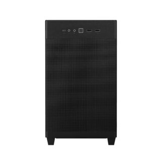 Asus Prime AP201 Gaming Case w/ Tempered Glass Window, Micro ATX, USB-C, Tool-free Panels, 338mm GPU & 360mm Radiator Support, Black
