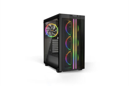 Be Quiet! Pure Base 500 FX Gaming Case w/ Glass Window, ATX, 4 ARGB Fans, ARGB PWM Hub, LED Control Button, USB-C