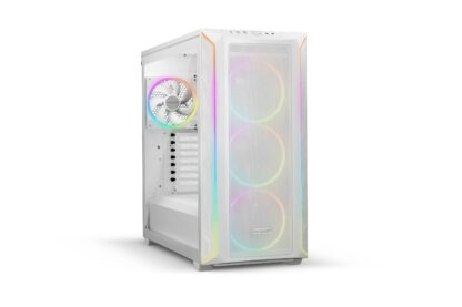 Be Quiet! Shadow Base 800 FX RGB Gaming Case w/ Glass Window, E-ATX, ARGB Front Strips & Controller, 4x ARGB Fans & Hub, Mesh Airflow, USB-C, White