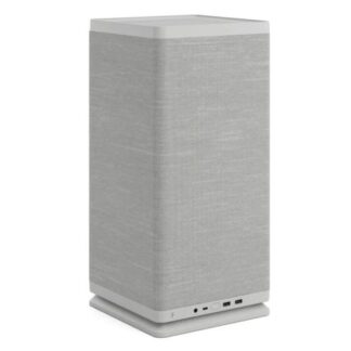 Fractal Design Mood (Light Grey) SFF Case, Mini ITX, Requires SFX/SFX-L PSU, 1 Fan, PCIe 4.0 Riser Card, USB-C, 325mm GPU & 280mm Radiator Support