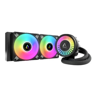 Arctic Liquid Freezer III A-RGB 240mm Liquid CPU Cooler, P12 PWM PST ARGB Fans & ARGB PWM Controlled Pump, Black
