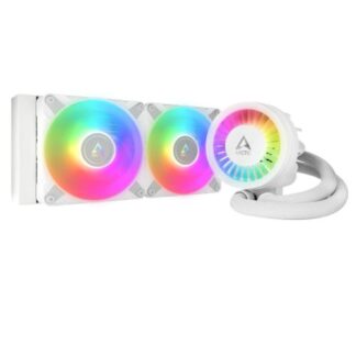 ARCTIC Liquid Freezer III A-RGB 240mm Liquid CPU Cooler, P12 PWM PST ARGB Fans & ARGB PWM Controlled Pump, White