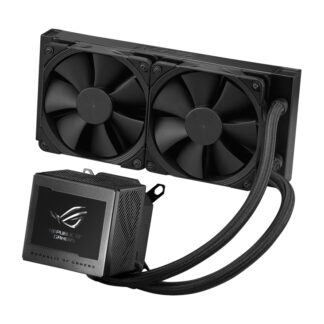 Asus ROG Ryujin III 240mm Liquid CPU Cooler, 2x 12cm PWM Noctua Fans, Full Colour Customisable LCD Display
