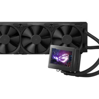 Asus ROG Ryujin III 360mm Liquid CPU Cooler, 3x 12cm PWM Noctua Fans, Full Colour Customisable LCD Display