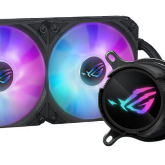 Asus ROG STRIX LC III 240 ARGB Liquid CPU Cooler, 240mm, 7th Gen v2 Asetek Pump, ARGB Fans, Rotatable Water Block