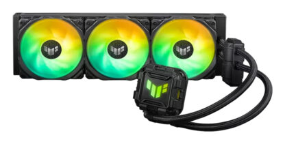 Asus TUF Gaming LC II 360 ARGB Liquid CPU Cooler, 360mm Radiator, ARGB Pump Head, 3x ARGB PWM Fans