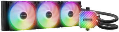 Be Quiet! Light Loop 360mm ARGB Liquid CPU Cooler, 3x Light Wings LX PWM Fans, ARGB Cooling Block, ARGB-PWM-Hub