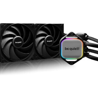 Be Quiet! Pure Loop 2 240mm Liquid CPU Cooler, 2x Pure Wings 3 PWM Fans, ARGB Cooling Block
