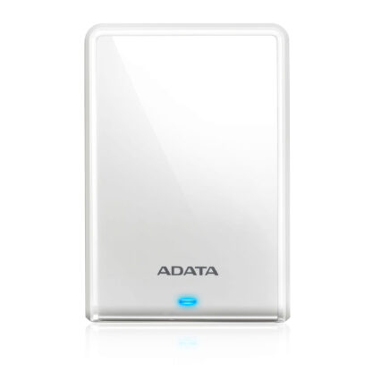ADATA 2TB HV620S Slim External Hard Drive, 2.5", USB 3.2, 11.5mm Thick, White