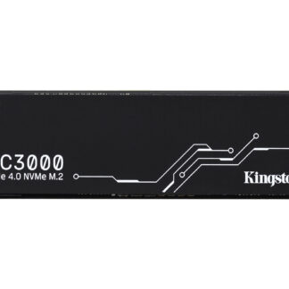 Kingston 4TB KC3000 M.2 NVMe Gen4 SSD, M.2 2280, PCIe4, 3D TLC NAND, R/W 7000/7000 MB/s, 1M/1M IOPS, Aluminium Heatspreader