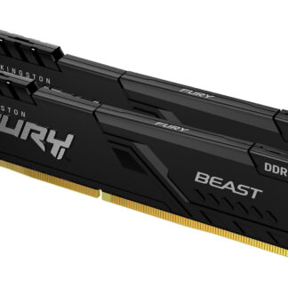 Kingston Fury Beast 16GB Kit (2 x 8GB), DDR4, 3600MHz (PC4-28800), CL17, XMP, DIMM Memory