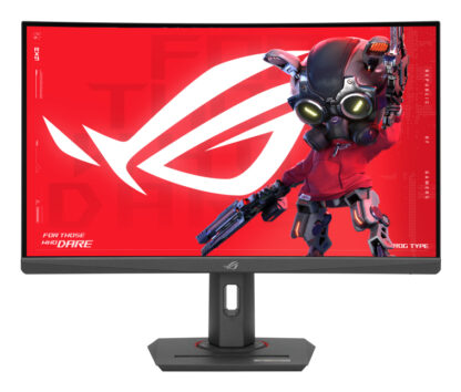 Asus 27" ROG STRIX USB Type-C Curved Gaming Monitor (XG27WCS), Fast VA, 2560 x 1440, 1ms, 180Hz, HDR, VESA