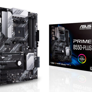 Asus PRIME B550-PLUS, AMD B550, AM4, ATX, 4 DDR4, HDMI, DP, XFire, PCIe4, M.2